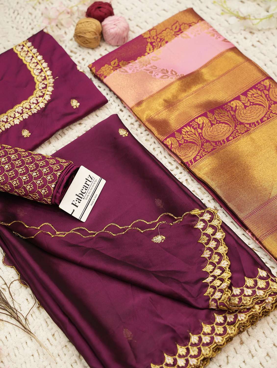 women self design south indian style unstitched lehenga choli - 22240825 -  Standard Image - 4