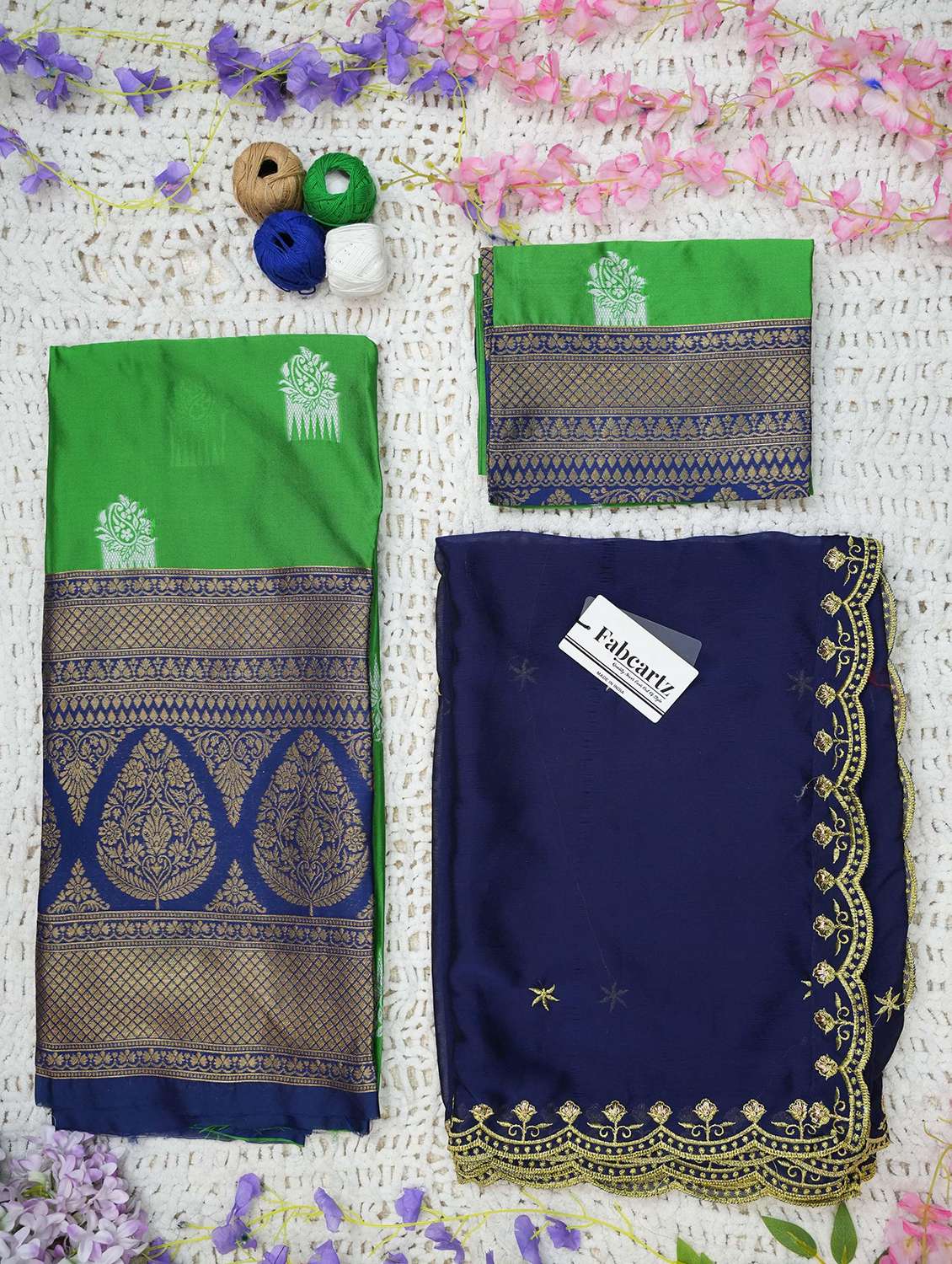 women self design south indian style unstitched lehenga choli - 22240829 -  Standard Image - 1