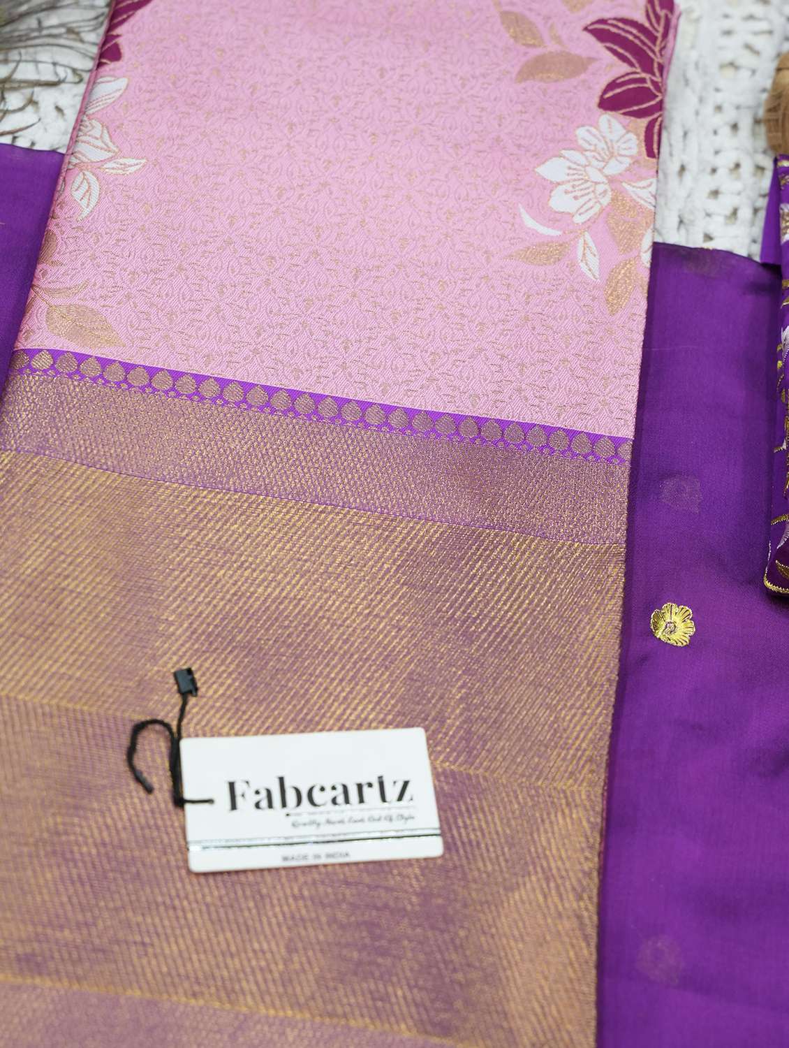 women self design south indian style unstitched lehenga choli - 22240841 -  Standard Image - 4