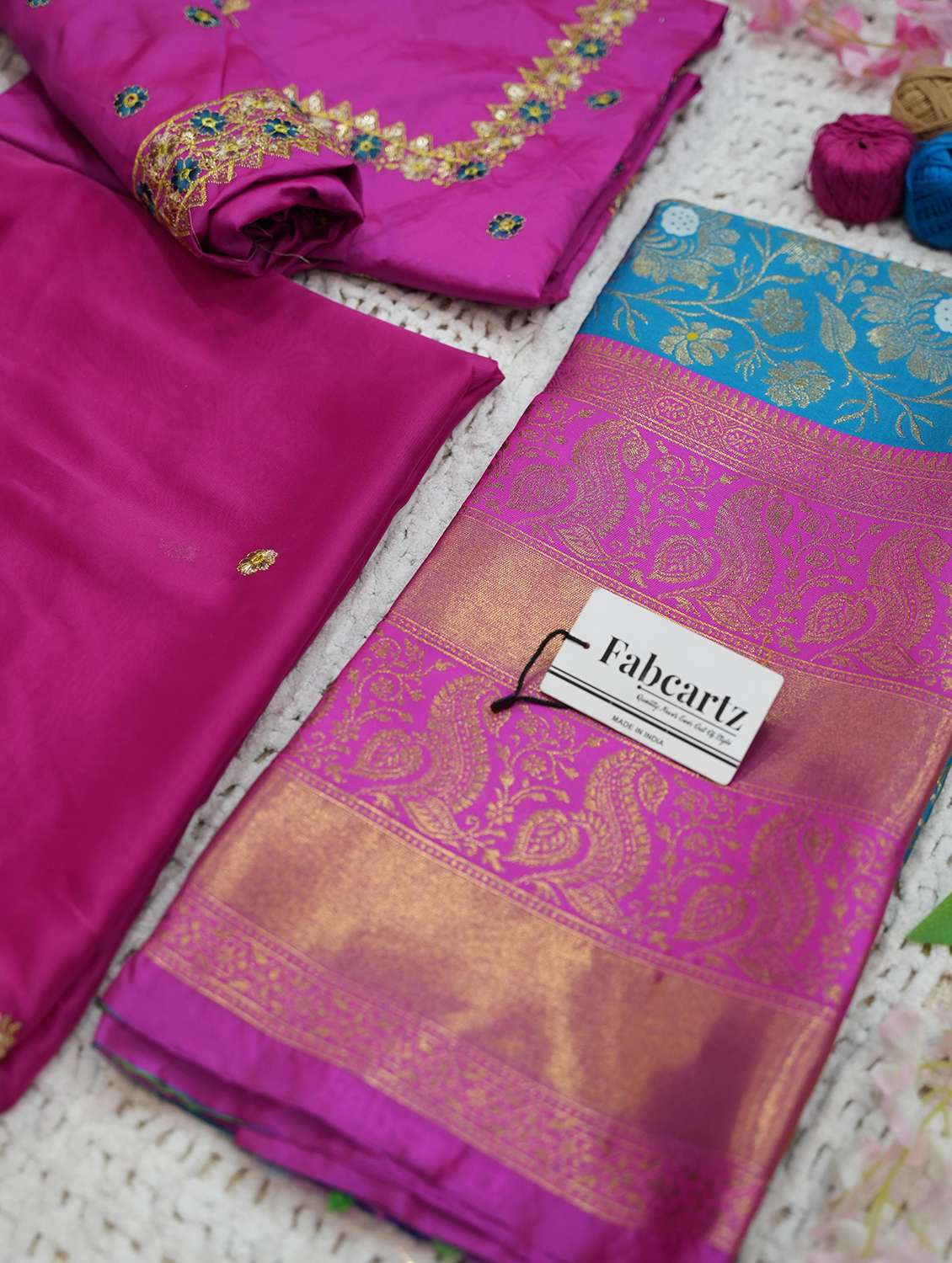 women self design south indian style unstitched lehenga choli - 22240846 -  Standard Image - 4