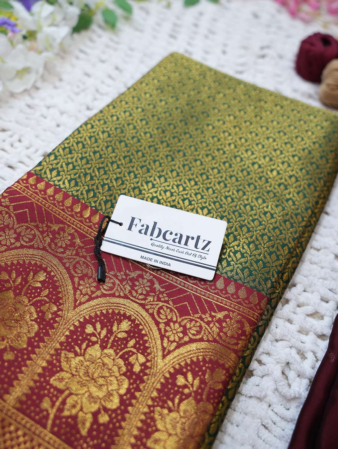 women self design south indian style unstitched lehenga choli - 22240863 -  Standard Image - 4