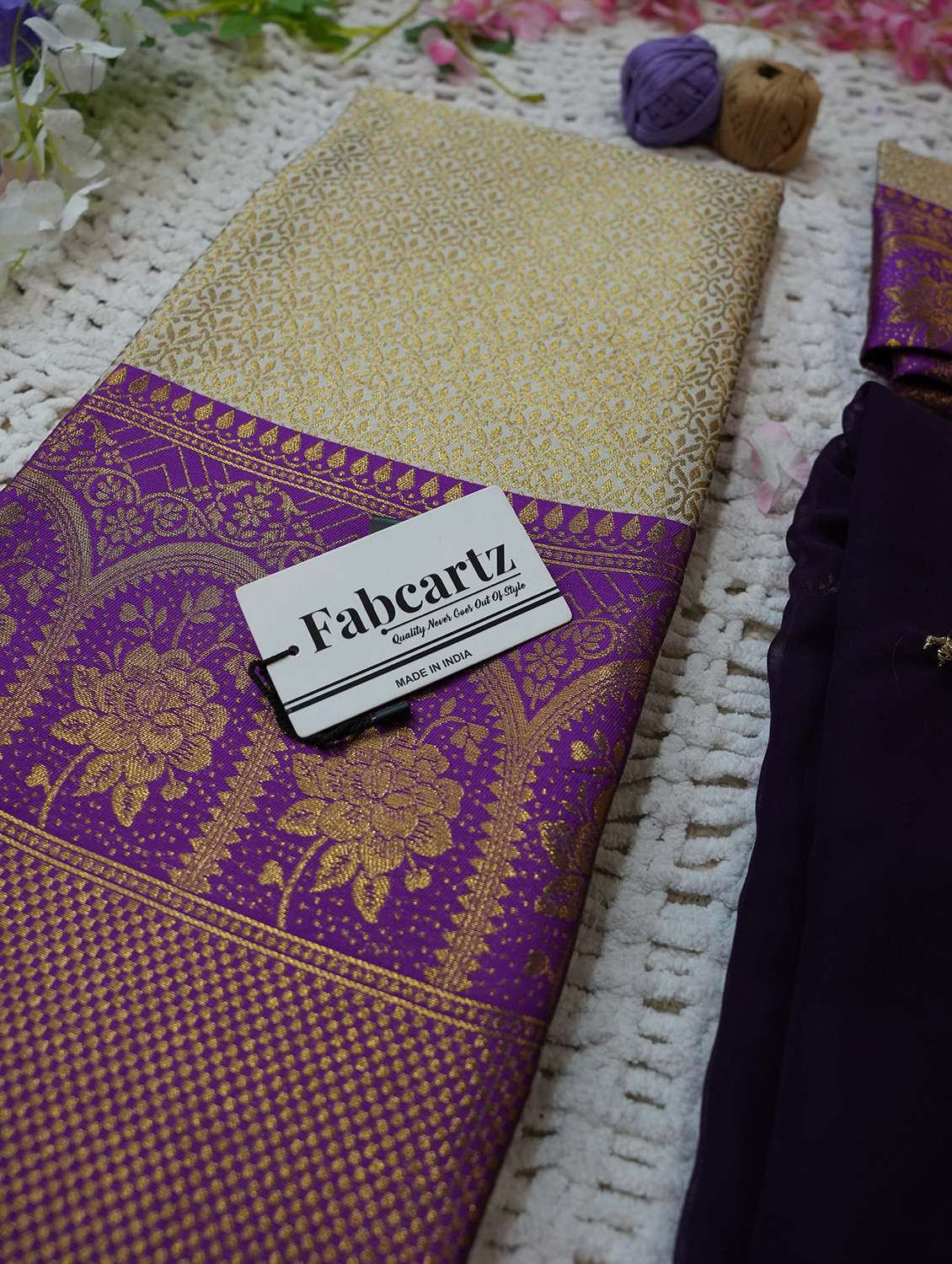 women self design south indian style unstitched lehenga choli - 22240867 -  Standard Image - 4