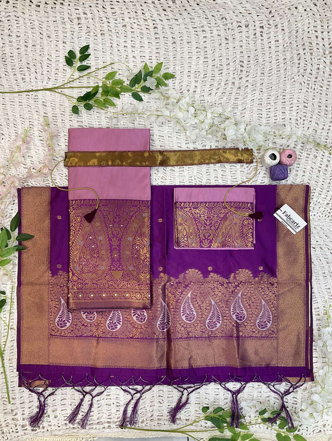 women self design south indian style unstitched lehenga choli - 22240900 -  Standard Image - 4