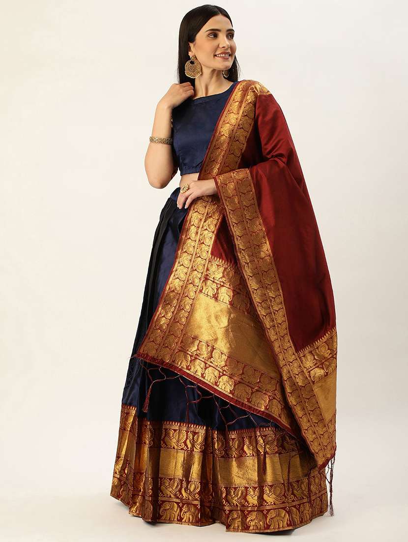 women self design flared stitched lehenga choli - 22240915 -  Standard Image - 1