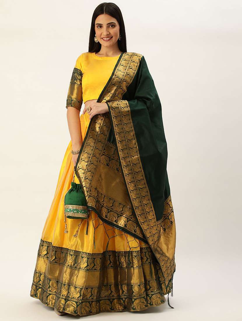 women self design flared stitched lehenga choli - 22240918 -  Standard Image - 1