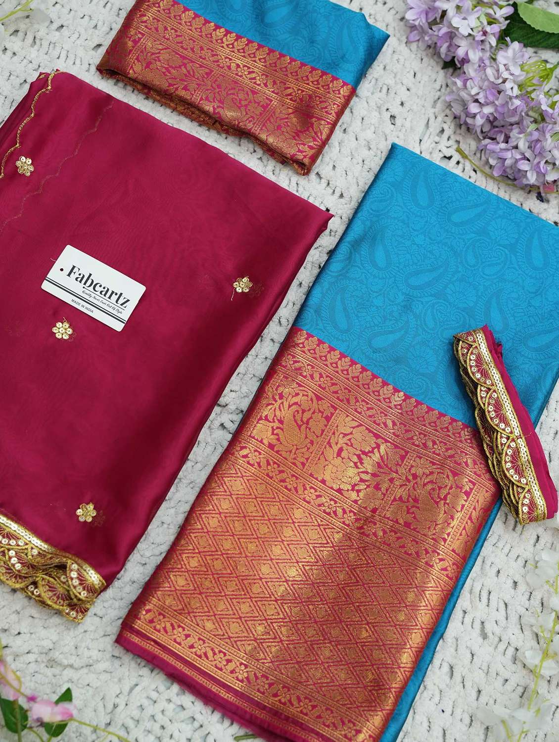 women self design south indian style unstitched lehenga choli - 22240921 -  Standard Image - 1