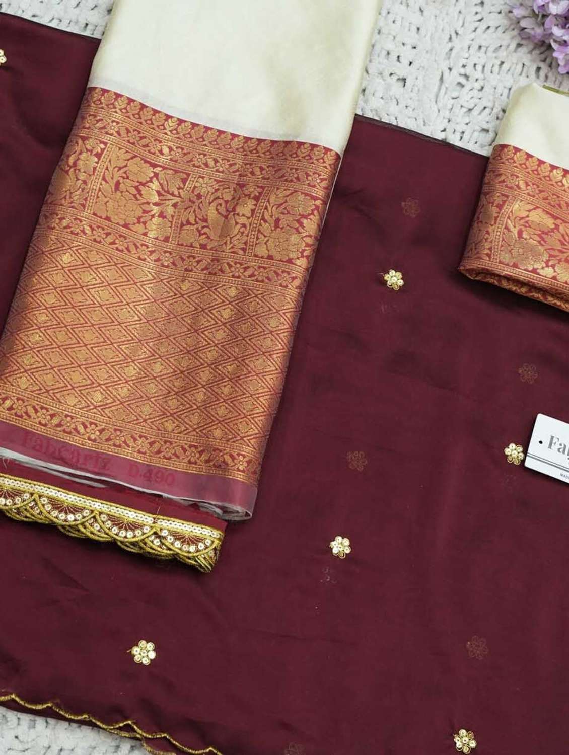 women self design south indian style unstitched lehenga choli - 22240922 -  Standard Image - 4