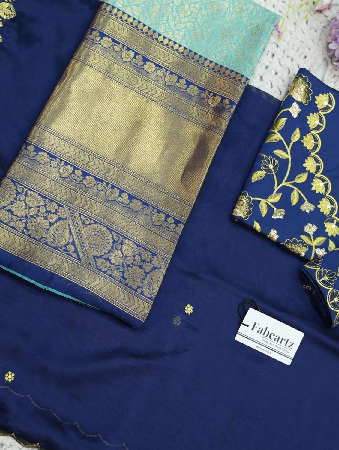 women self design south indian style unstitched lehenga choli - 22240931 -  Standard Image - 4