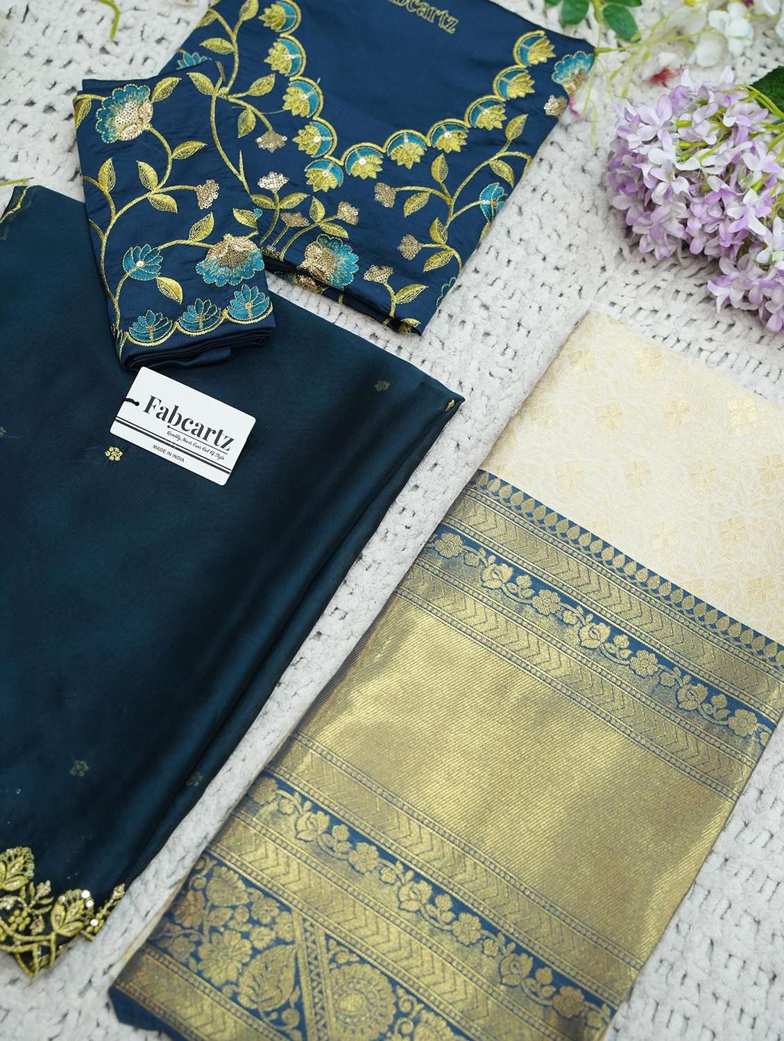 women self design south indian style unstitched lehenga choli - 22240935 -  Standard Image - 1