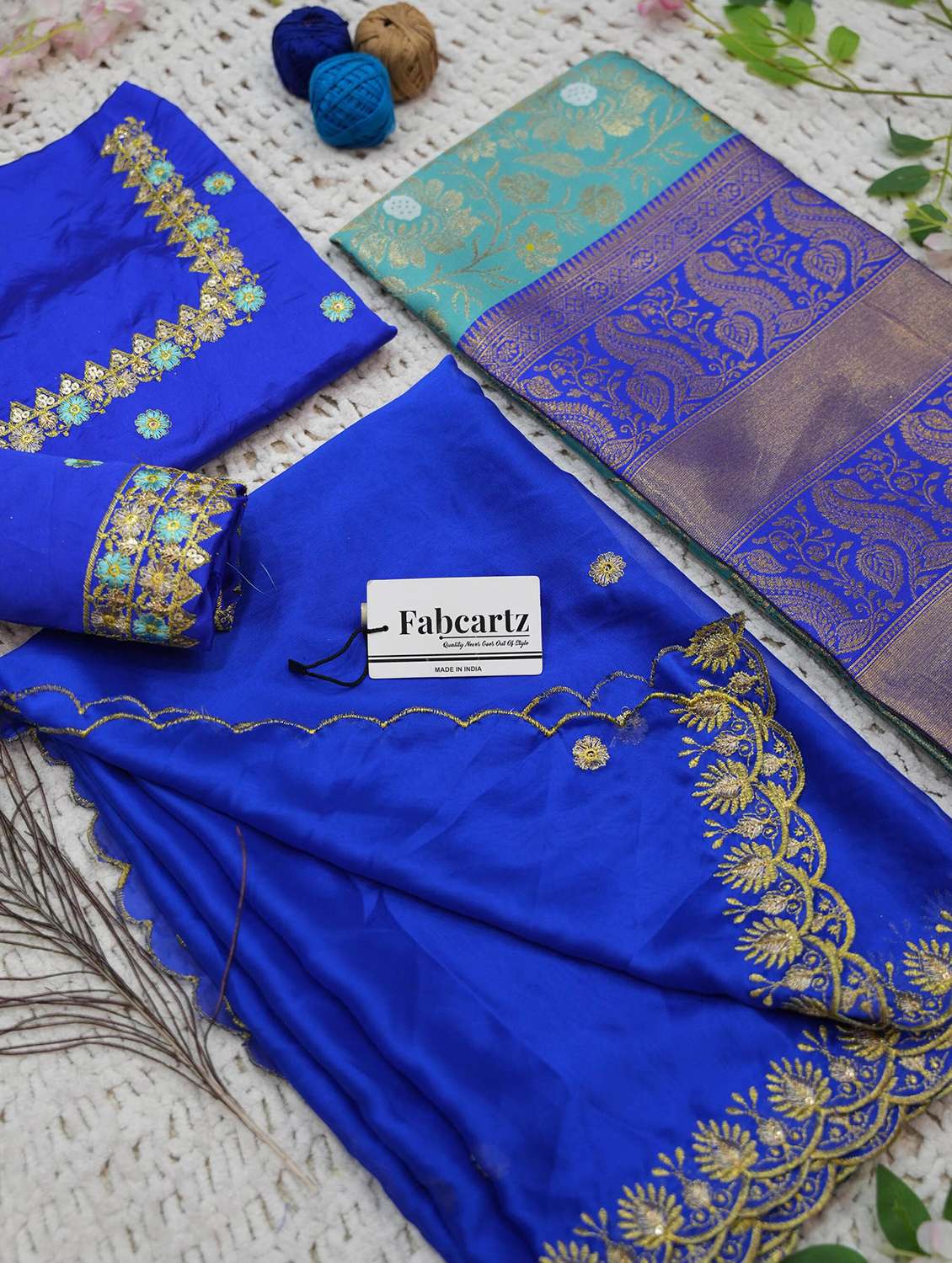 women self design south indian style unstitched lehenga choli - 22240943 -  Standard Image - 4