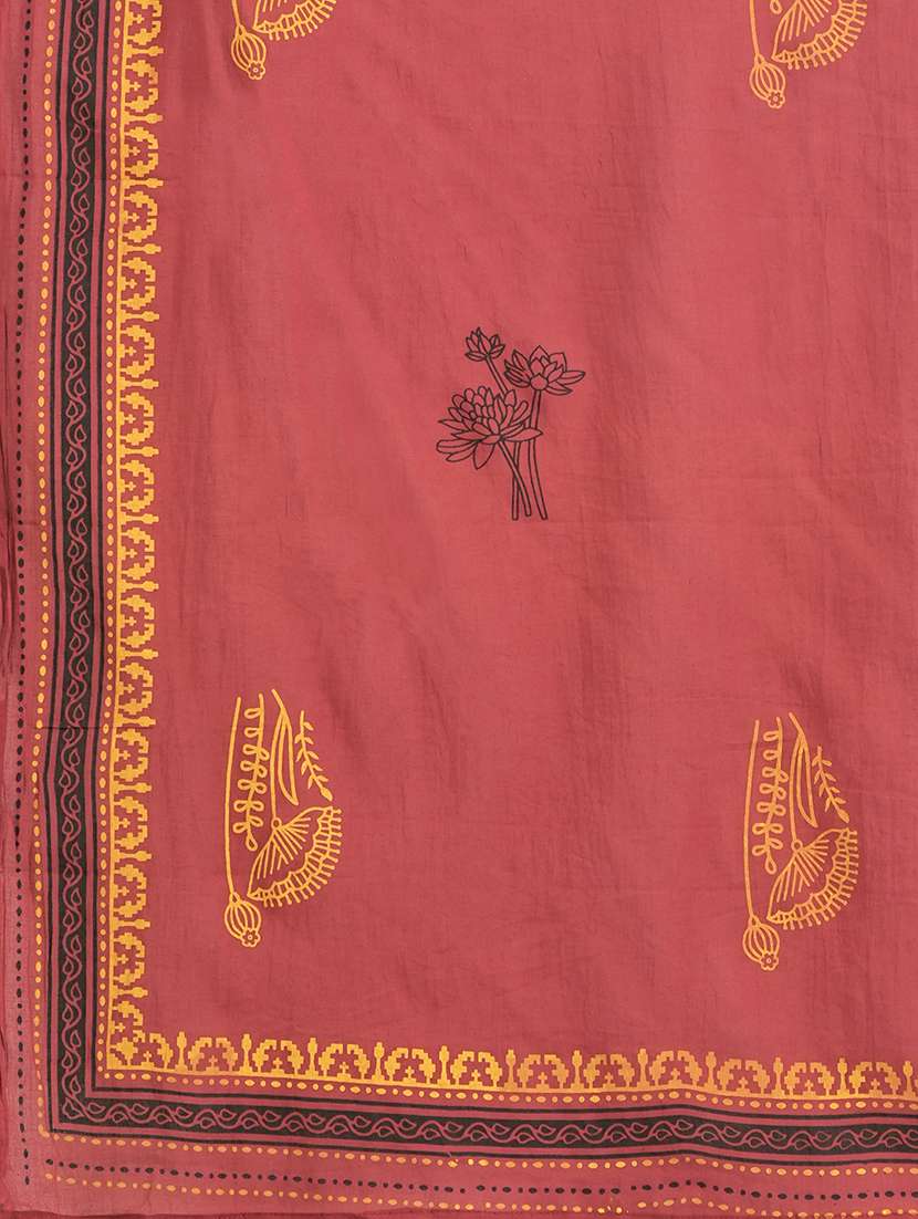 women placement print three quarter sleeve kurta pant with dupatta set - 22240951 -  Standard Image - 6