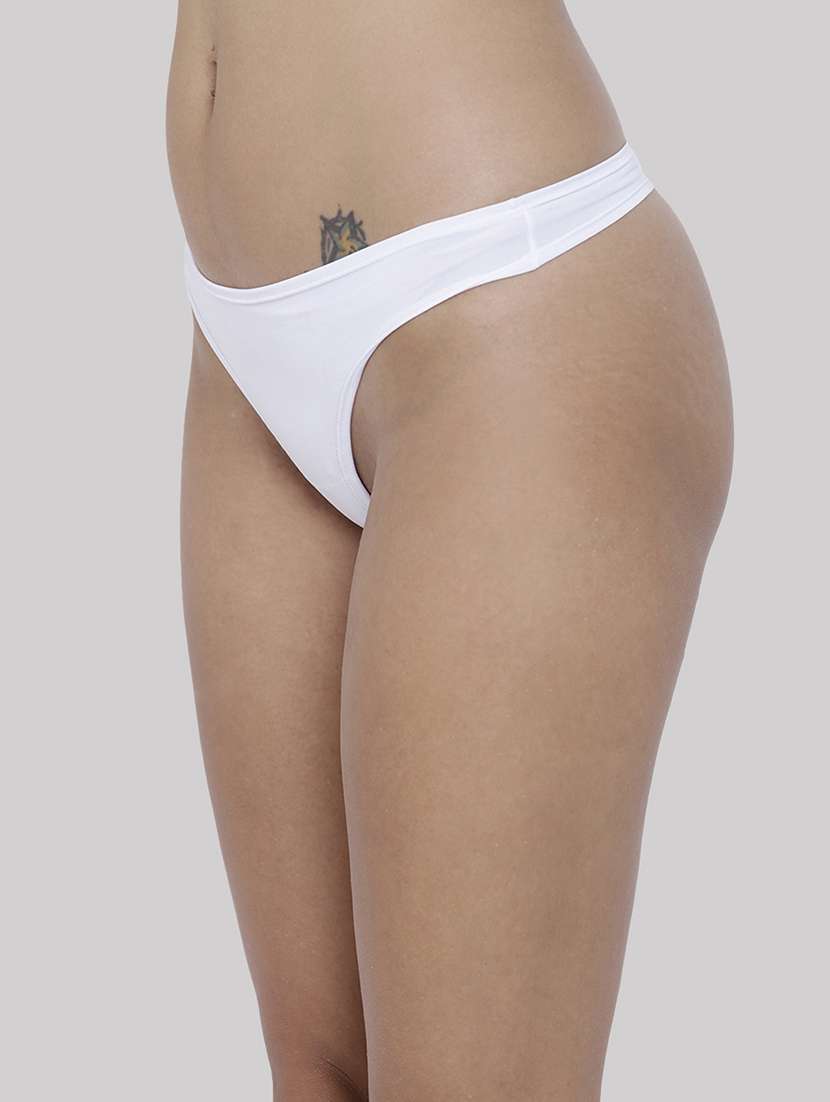 women solid low rise thong panty - 22240961 -  Standard Image - 1