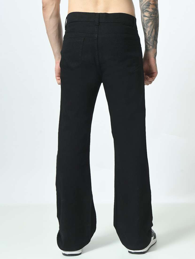 men slash knee mid rise relaxed fit jeans - 22240973 -  Standard Image - 1