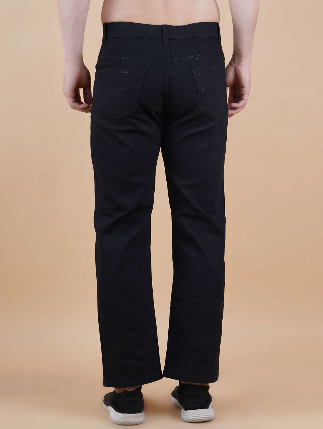 men slash knee mid rise relaxed fit jeans - 22240984 -  Standard Image - 1