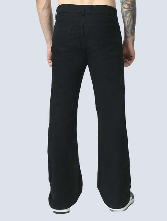 men slash knee mid rise relaxed fit jeans - 22240996 -  Standard Image - 1