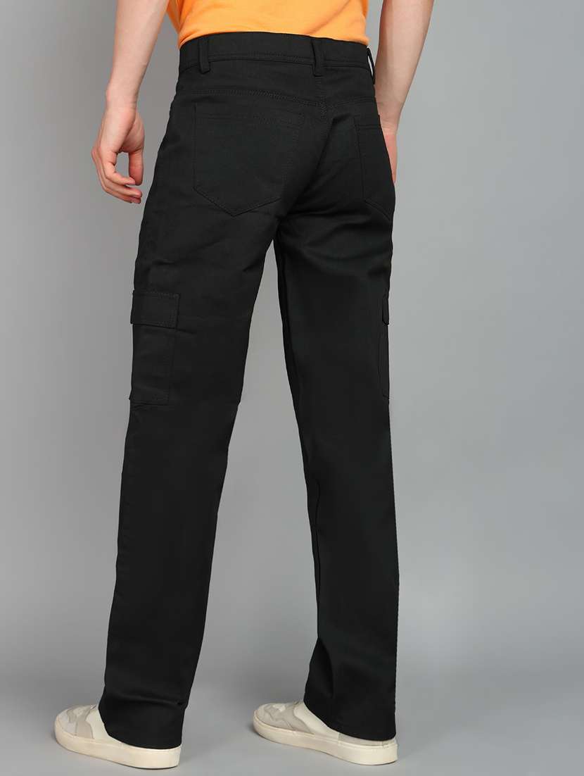 men plain mid rise relaxed fit jeans - 22241286 -  Standard Image - 1