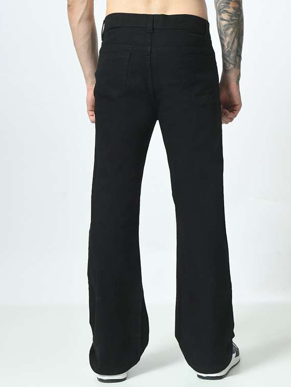 men plain mid rise relaxed fit jeans - 22241361 -  Standard Image - 1