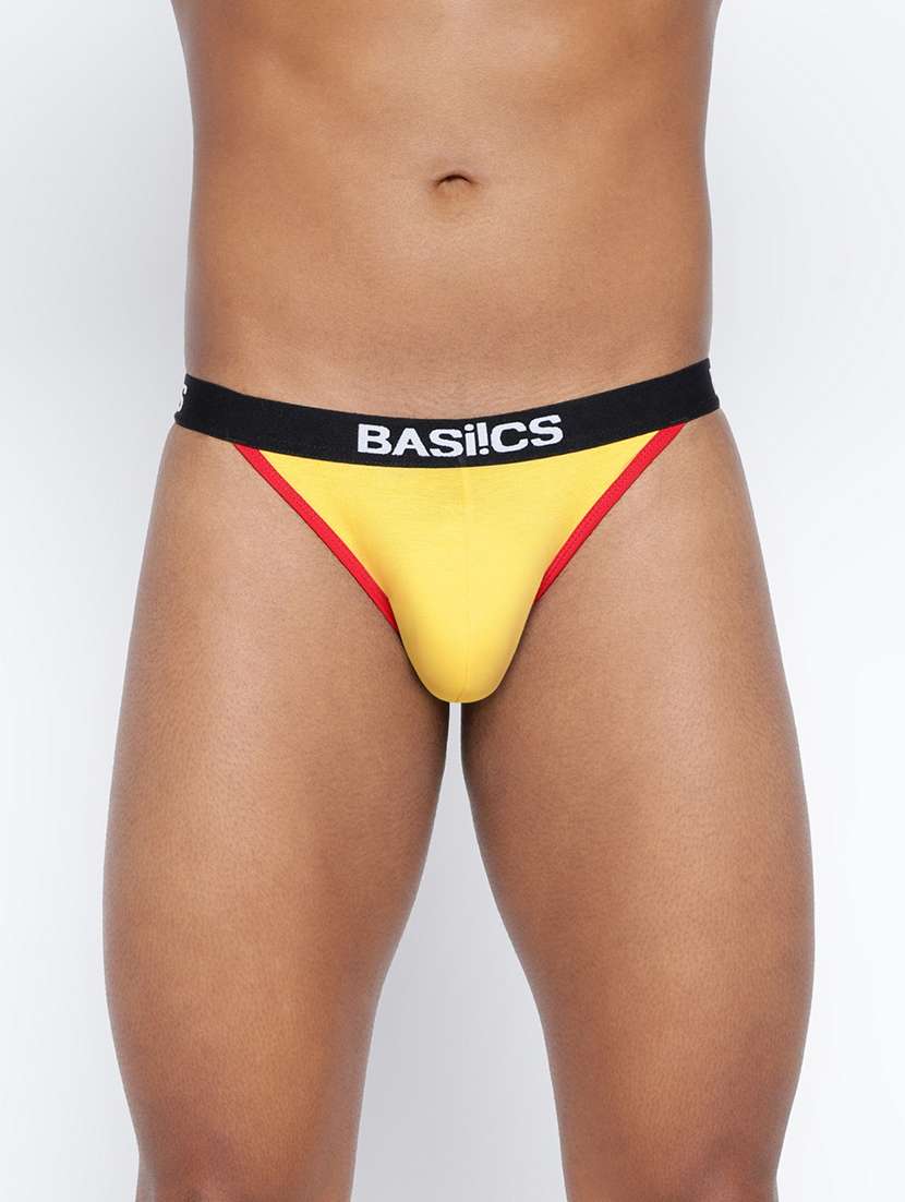 men pack of 3 color block thongs brief - 22241812 -  Standard Image - 1