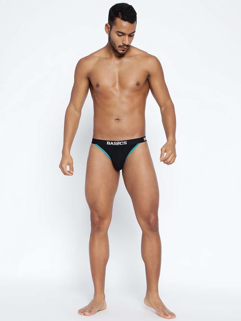 men pack of 3 color block thongs brief - 22241812 -  Standard Image - 4