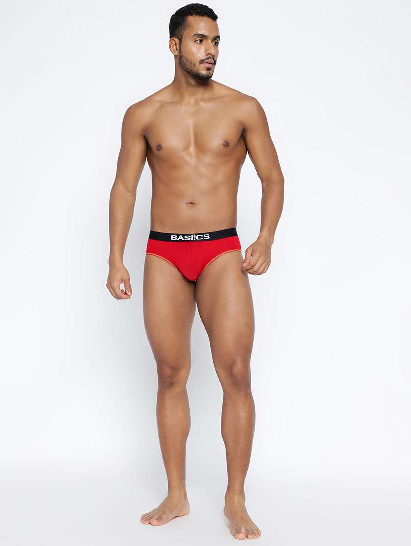 men pack of 3 solid hipster brief - 22241817 -  Standard Image - 4