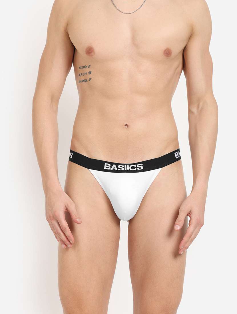 men pack of 2 color block thongs brief - 22241834 -  Standard Image - 1