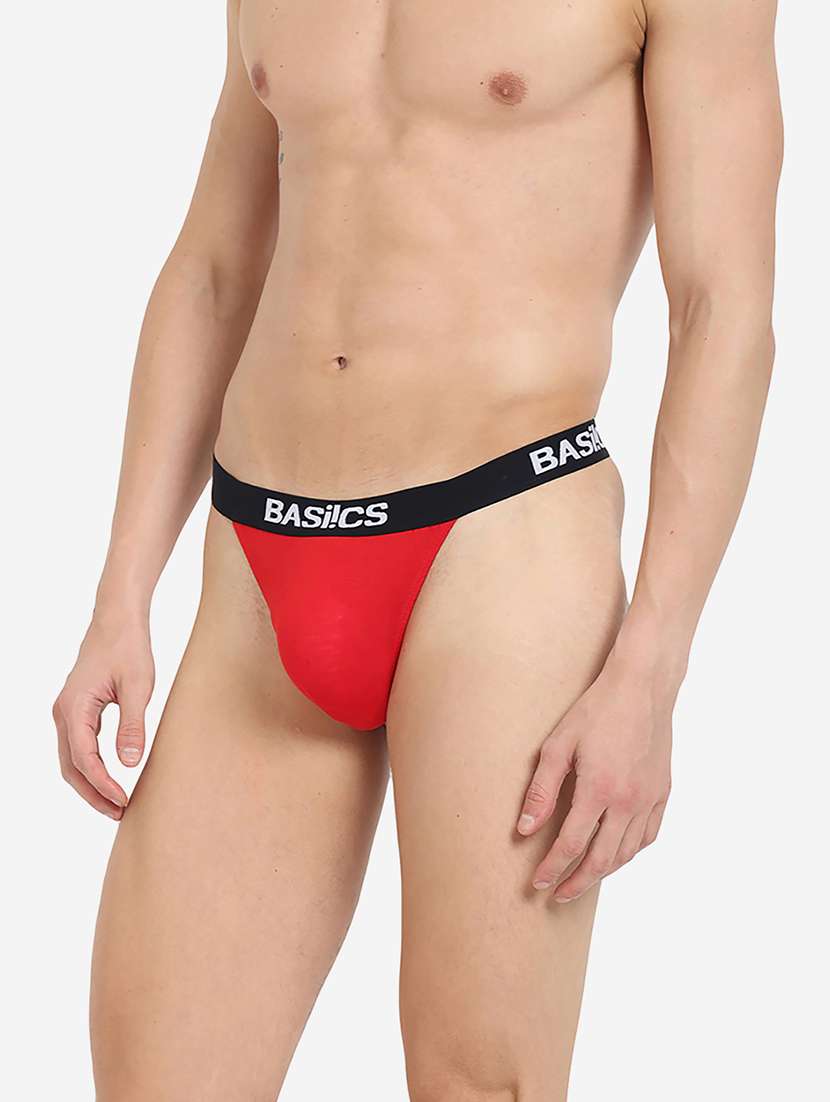 men pack of 3 color block thongs brief - 22241835 -  Standard Image - 1