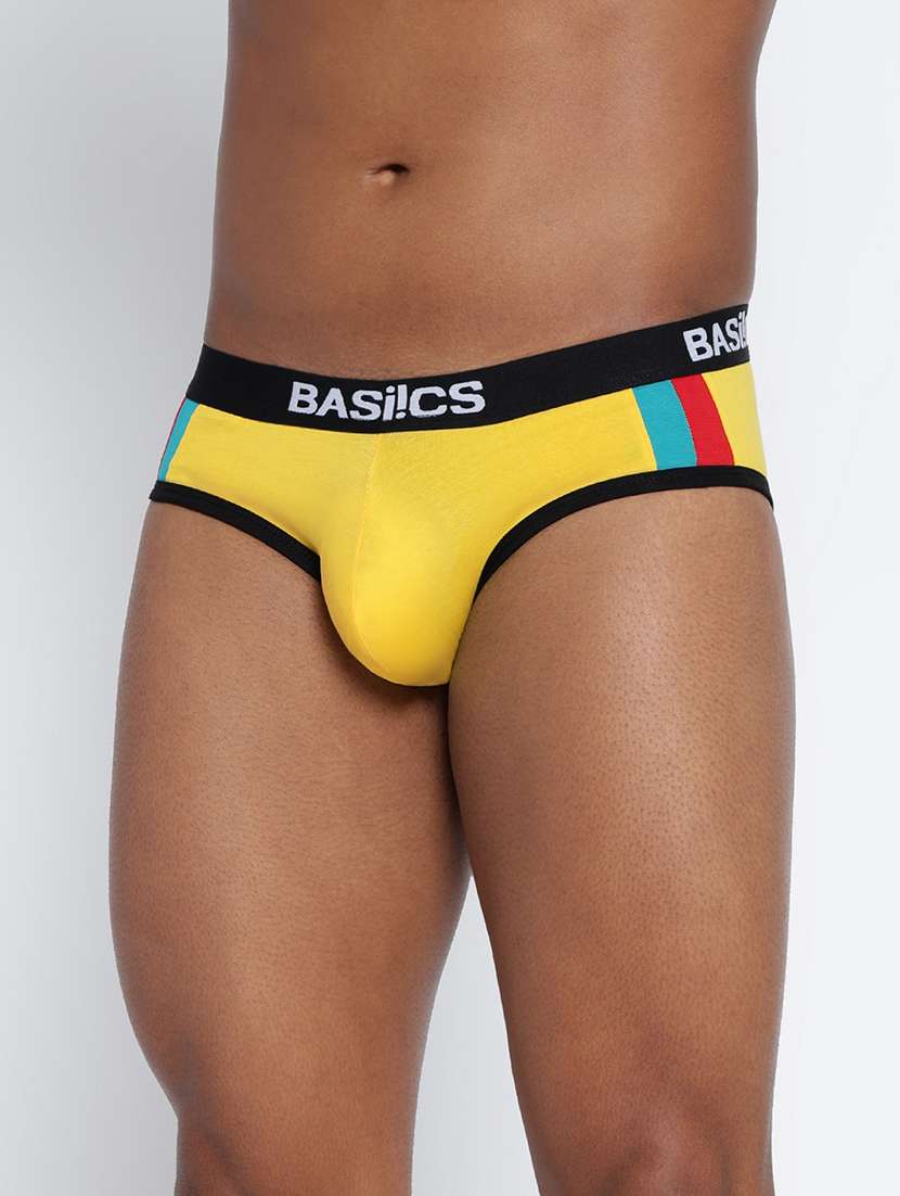 men pack of 6 color block hipster brief - 22241837 -  Standard Image - 1