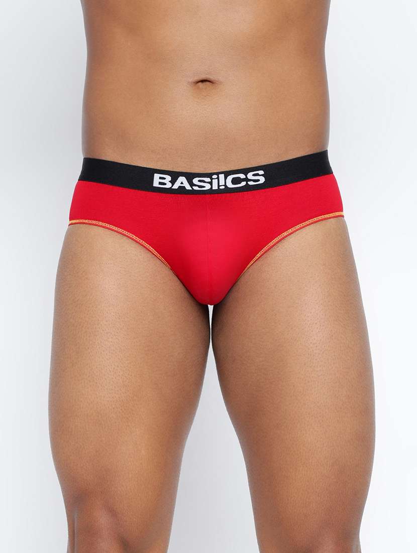 men pack of 6 solid hipster brief - 22241838 -  Standard Image - 1