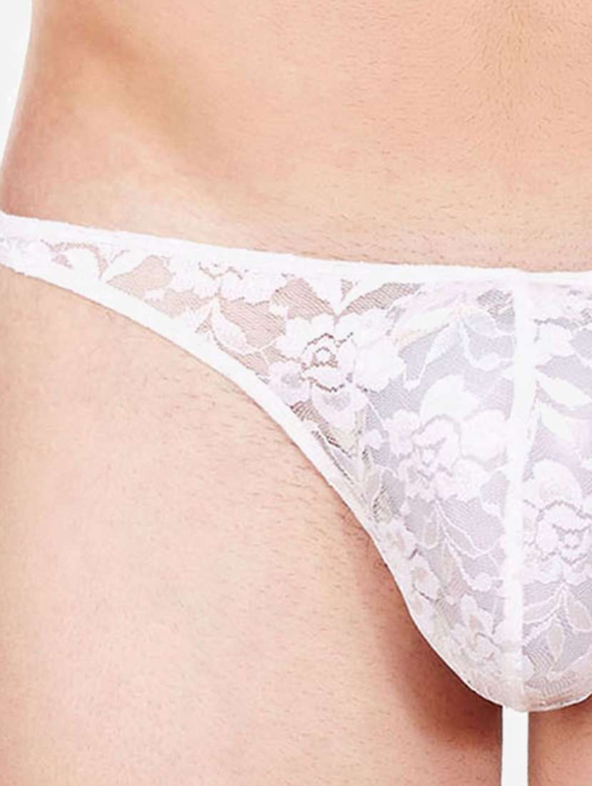 men self design thongs brief - 22241859 -  Standard Image - 4