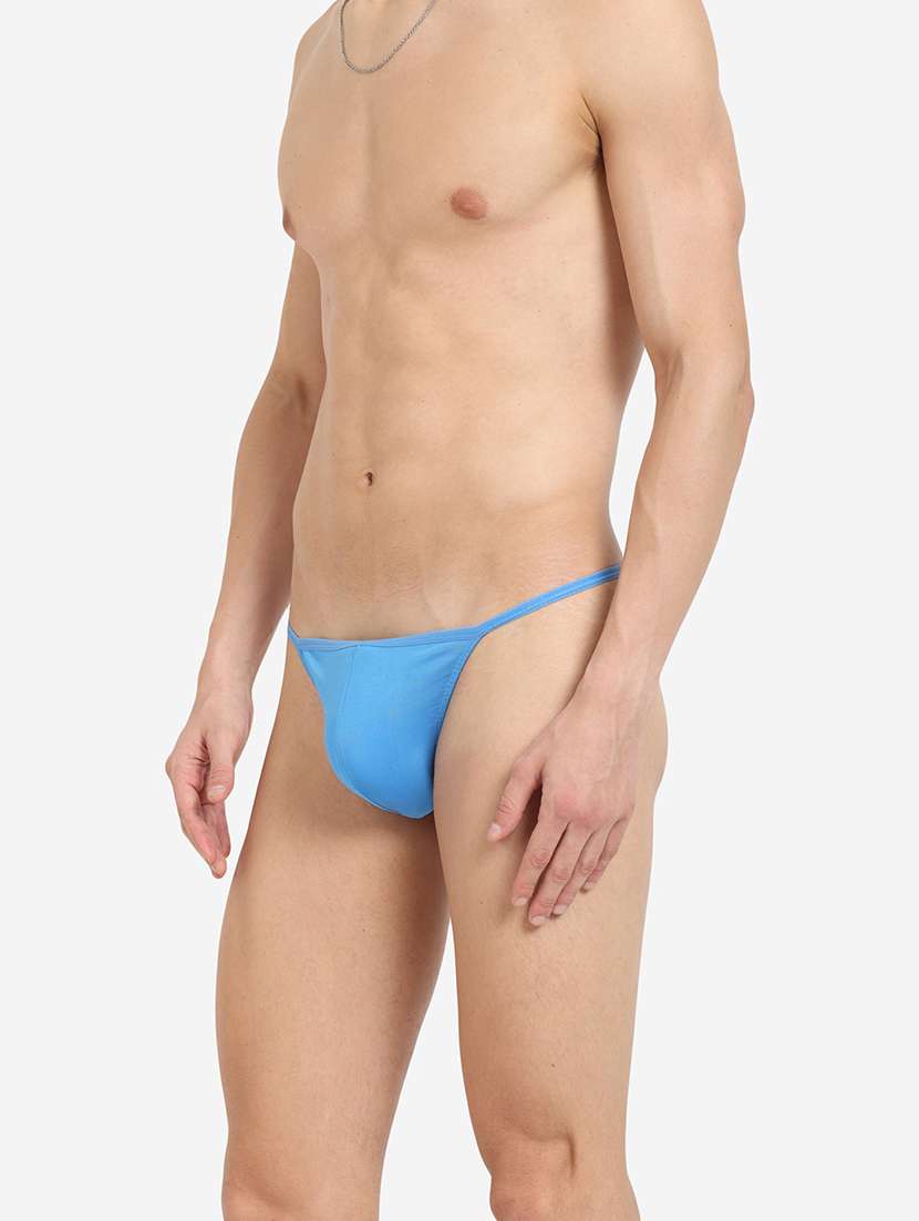 men solid thongs brief - 22241871 -  Standard Image - 1