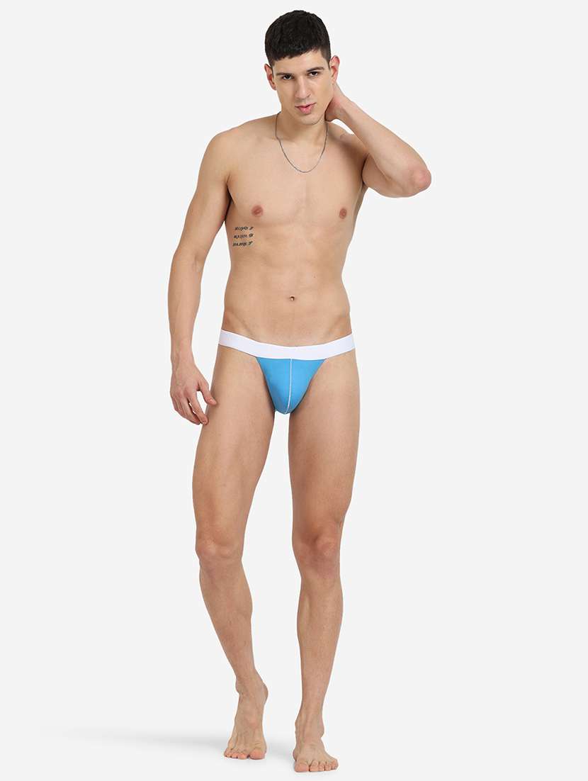 men color block thongs brief - 22241886 -  Standard Image - 4