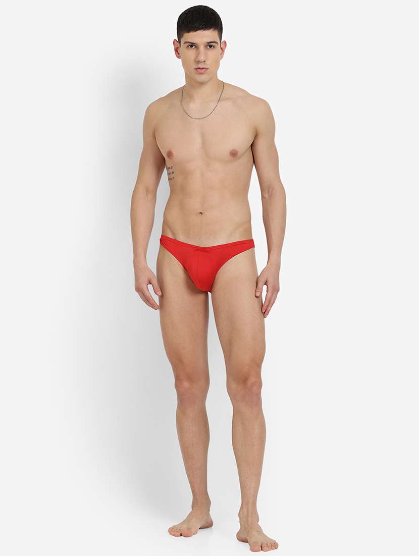 men solid thongs brief - 22241893 -  Standard Image - 4