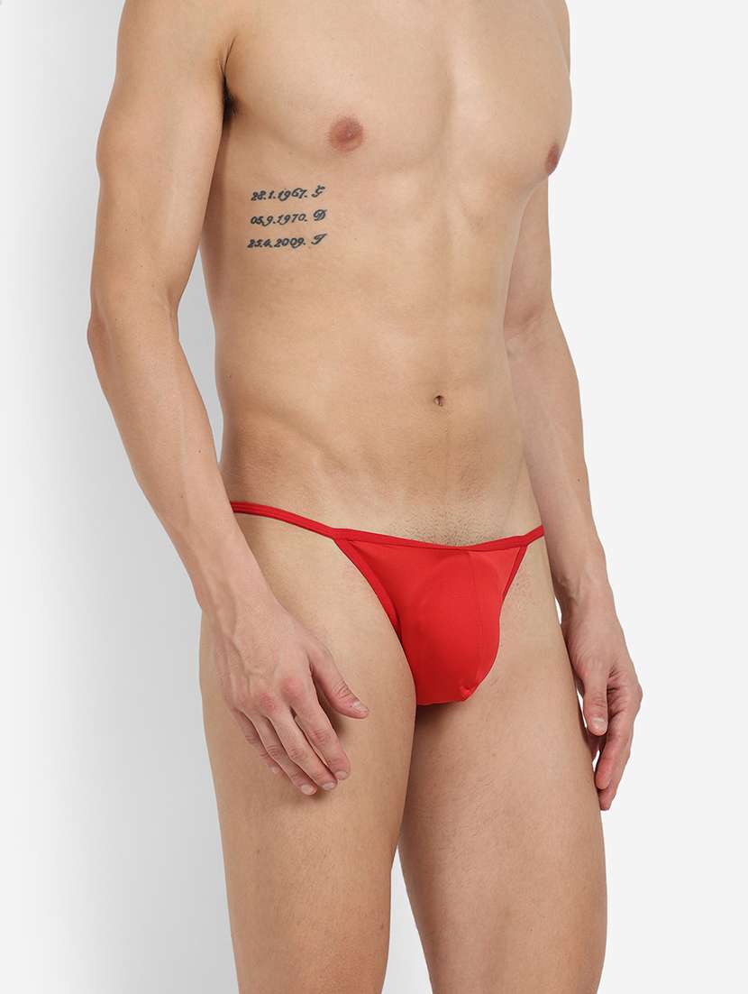 men solid thongs brief - 22241898 -  Standard Image - 1