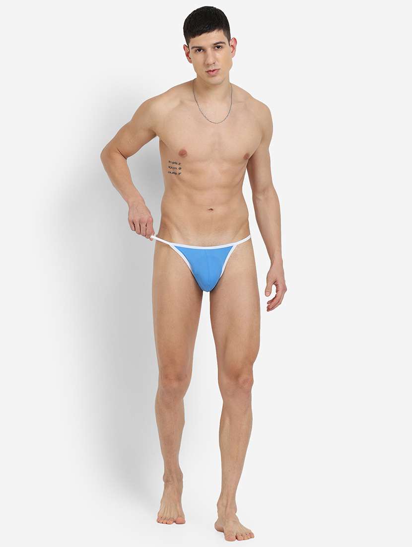 men solid thongs brief - 22241906 -  Standard Image - 4