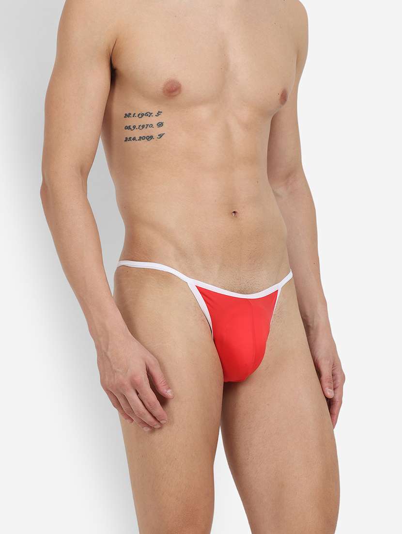 men solid thongs brief - 22241908 -  Standard Image - 1