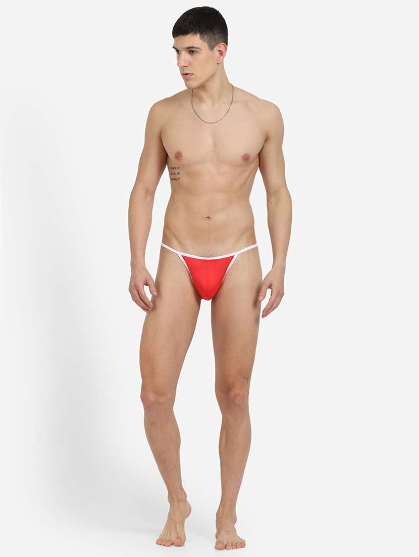 men solid thongs brief - 22241908 -  Standard Image - 4