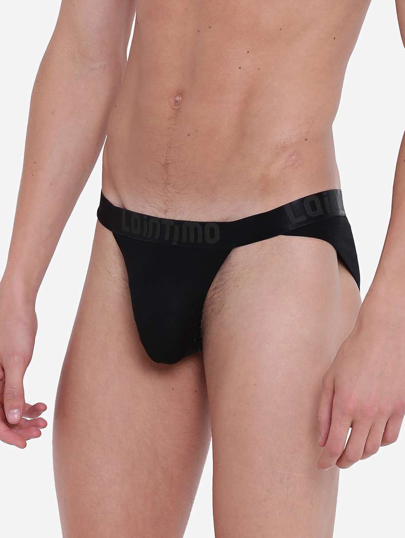 men solid thongs brief - 22241911 -  Standard Image - 1