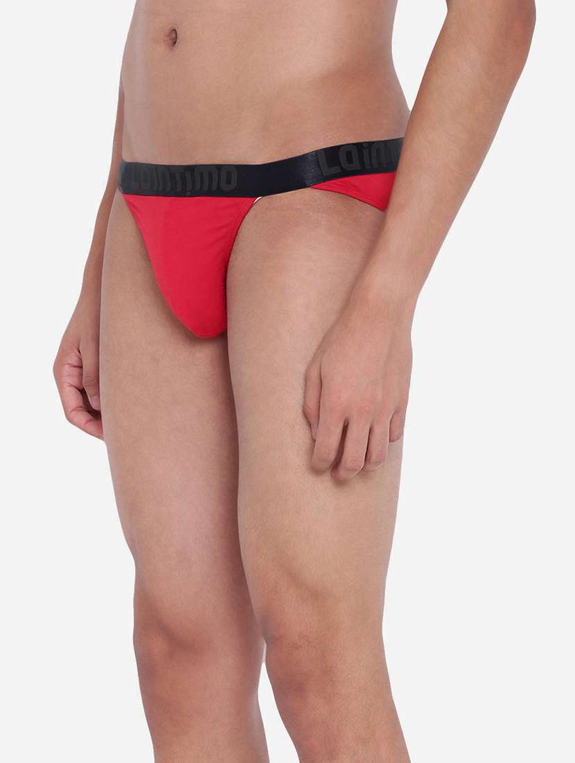 men solid thongs brief - 22241914 -  Standard Image - 1