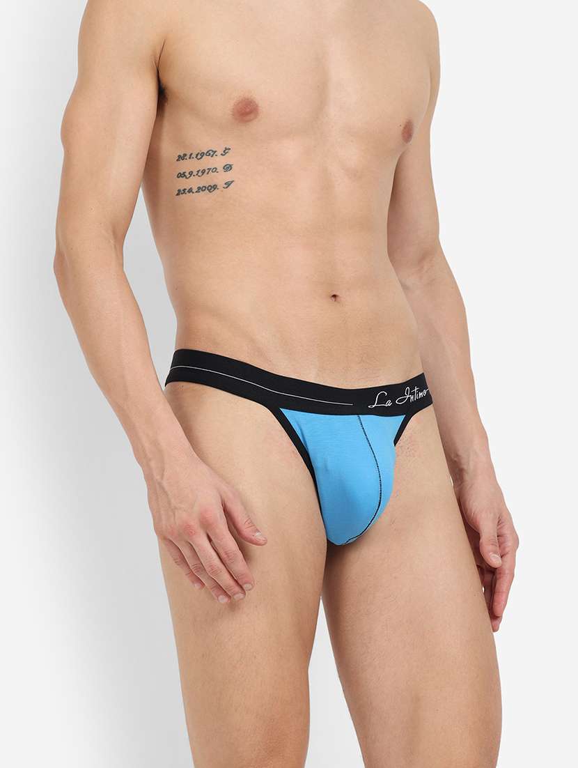 men color block thongs brief - 22241918 -  Standard Image - 1