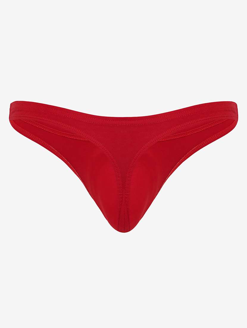 men solid thongs brief - 22241925 -  Standard Image - 4