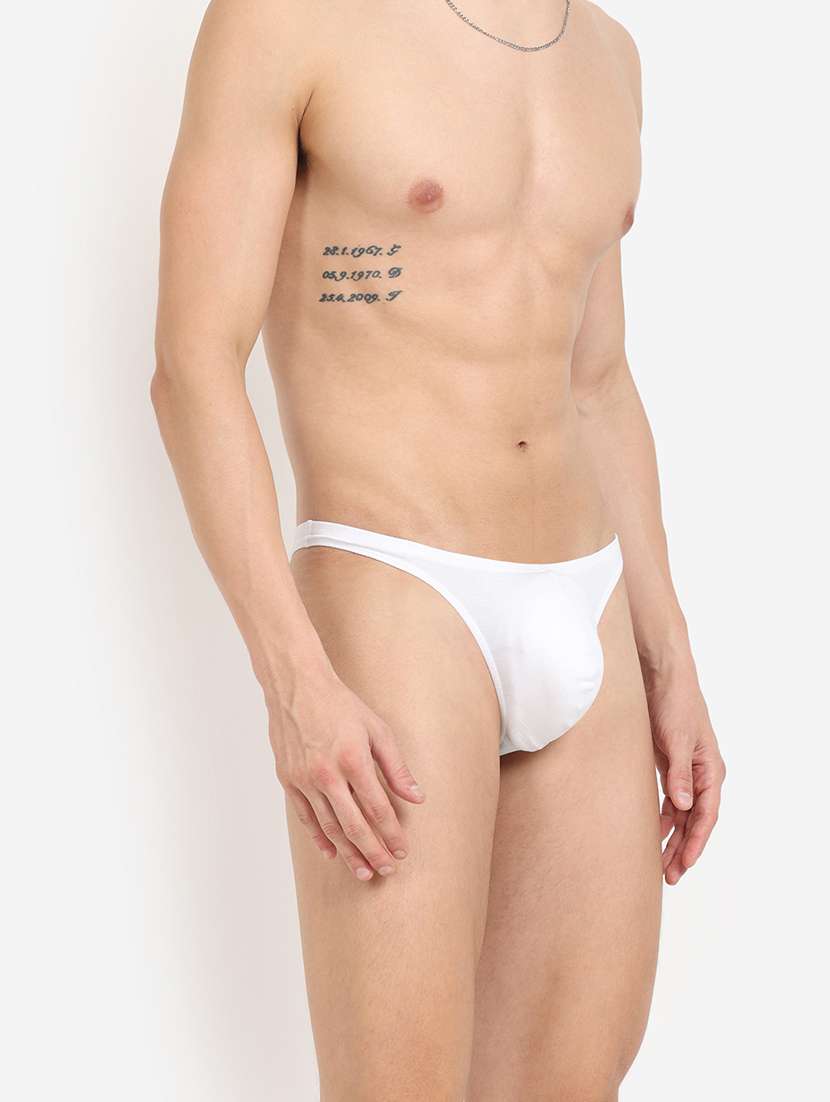 men solid thongs brief - 22241926 -  Standard Image - 1