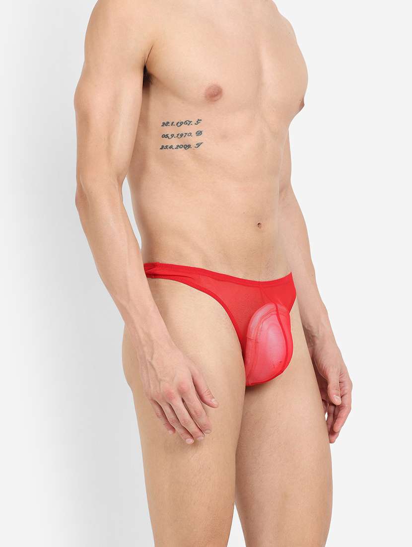 men solid thongs brief - 22241930 -  Standard Image - 1