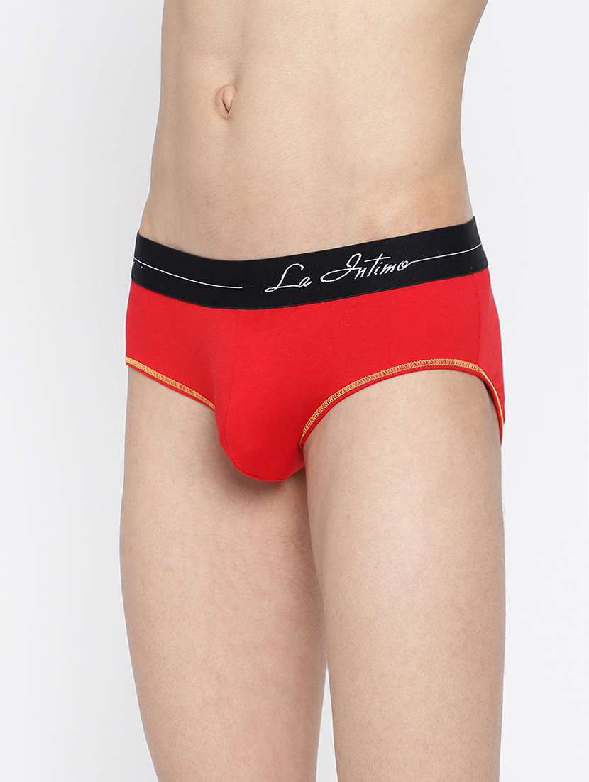 men pack of 3 solid hipster brief - 22241943 -  Standard Image - 1