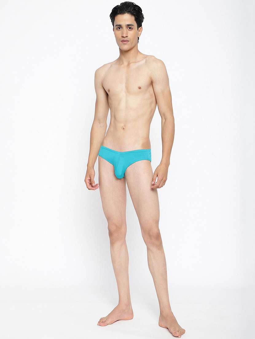 men pack of 3 solid hipster brief - 22241957 -  Standard Image - 4