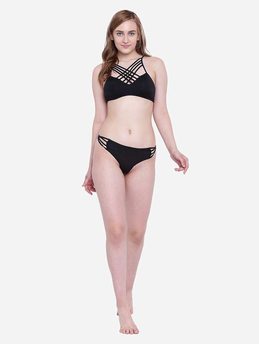 women solid low rise thongs  - 22242015 -  Standard Image - 4