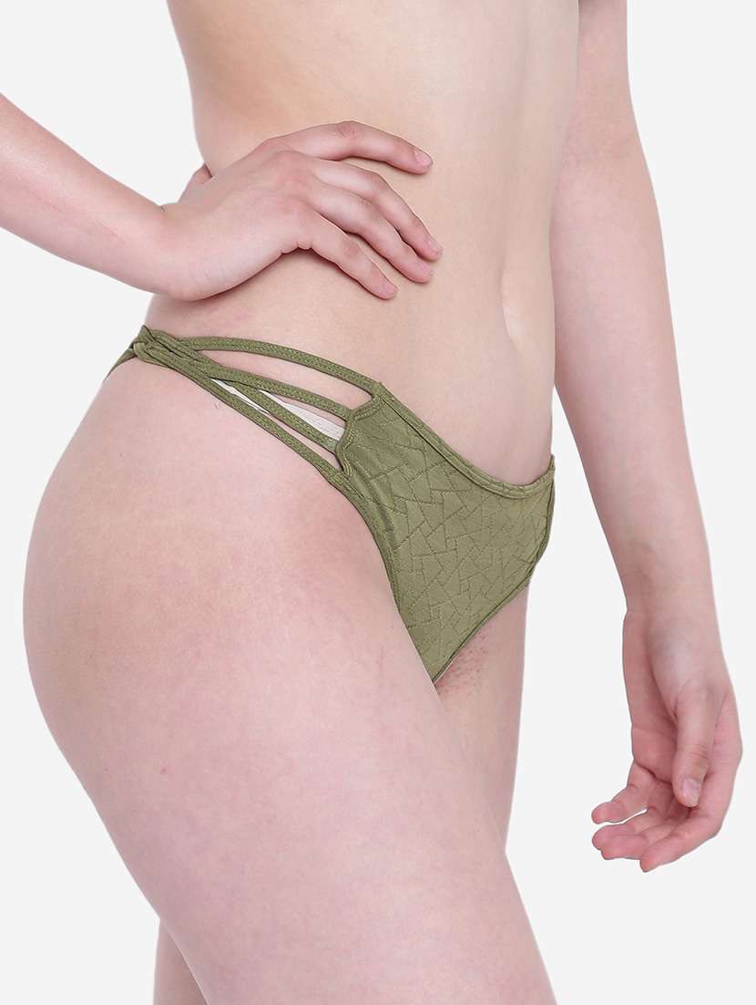 women solid low rise thongs  - 22242023 -  Standard Image - 1