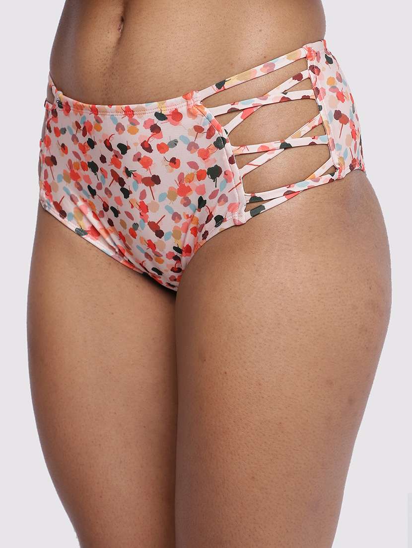 women printed mid rise bikini panty - 22242027 -  Standard Image - 4