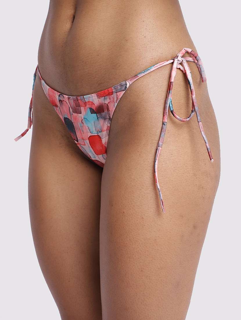 women printed low rise bikini panty - 22242029 -  Standard Image - 4