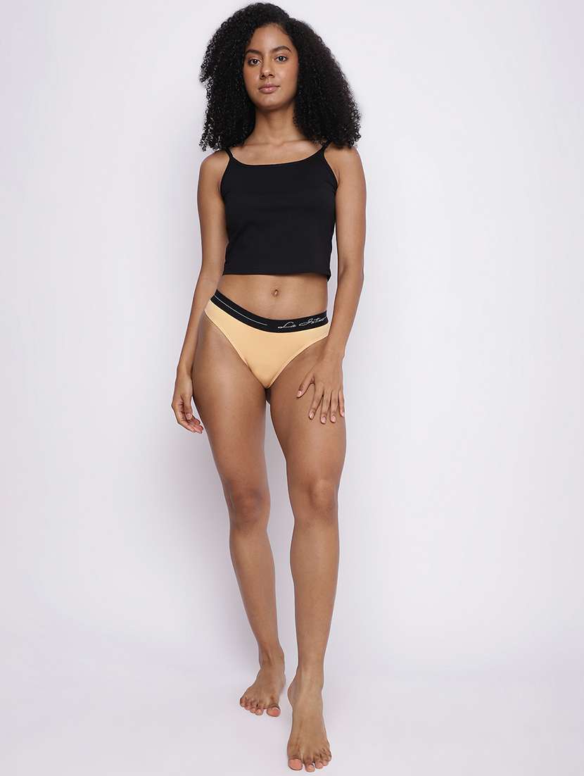 women solid low rise bikini panty - 22242030 -  Standard Image - 4