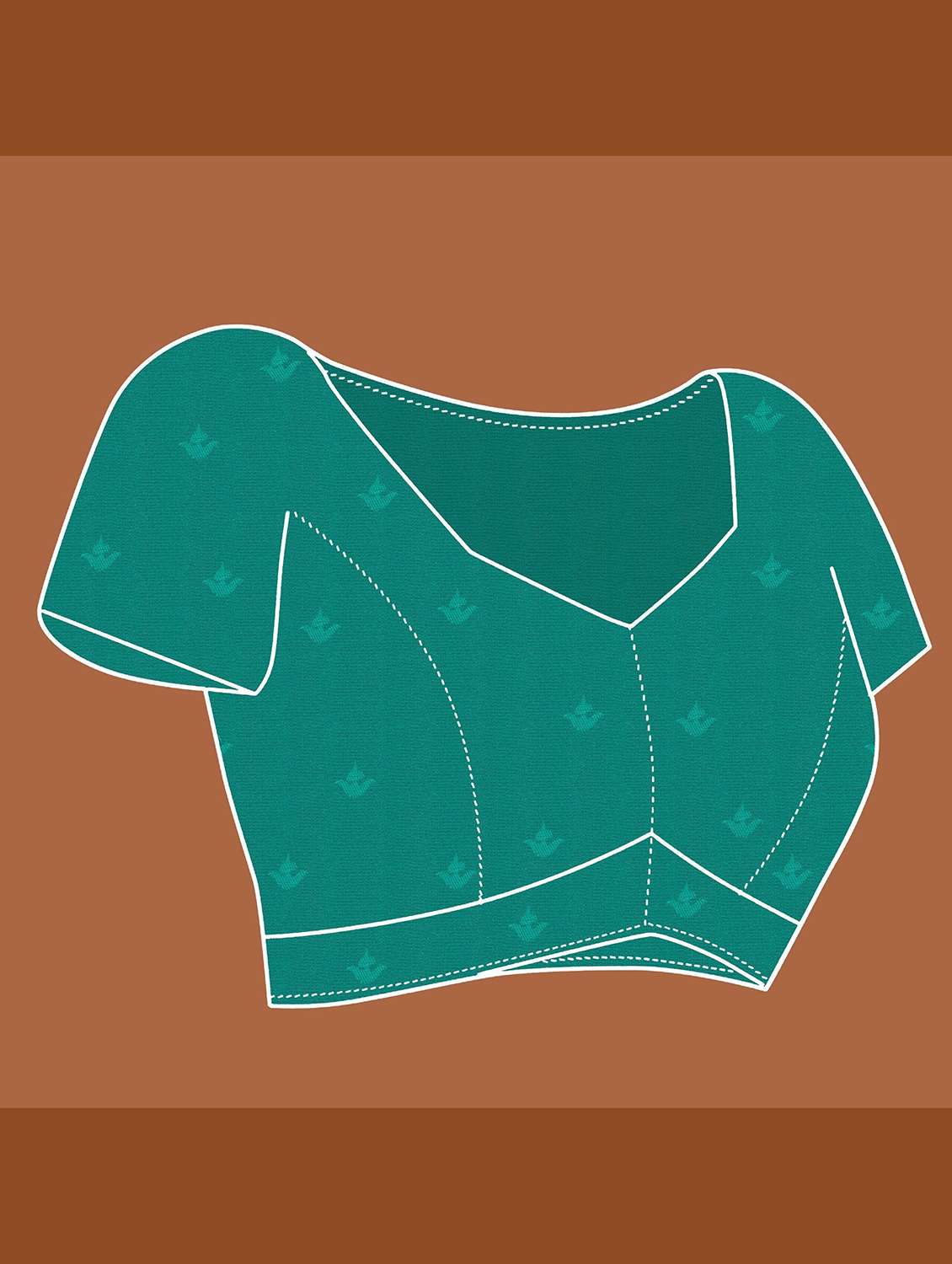 women self design banarasi saree with blouse - 22243653 -  Standard Image - 4